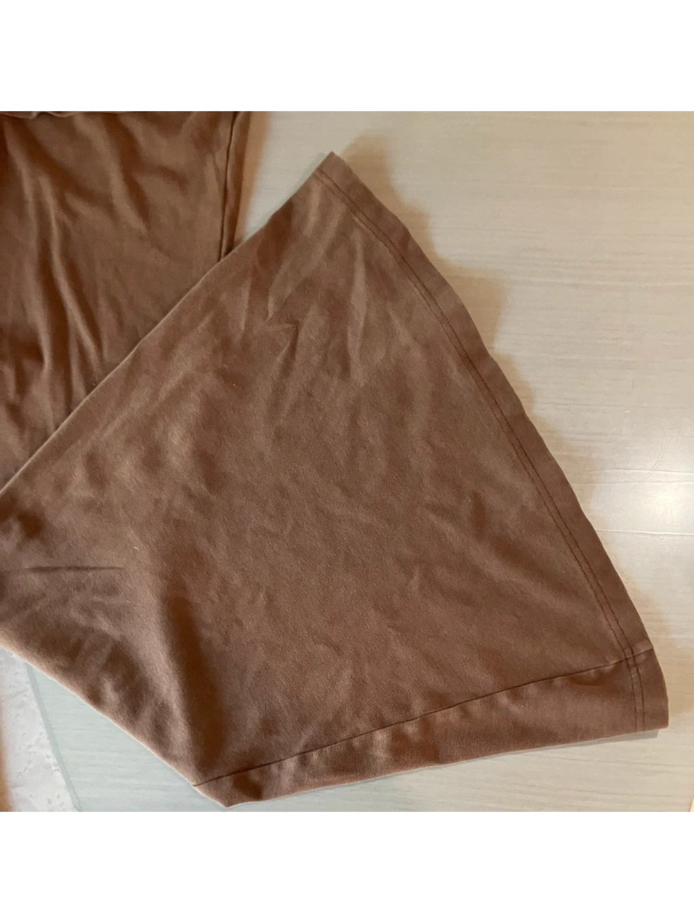 Urban Outfitters Foldover Wide Leg Yoga Ultra Flares Soft Jersey L